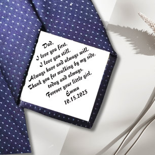 Father of the Bride Gift from Bride Tie