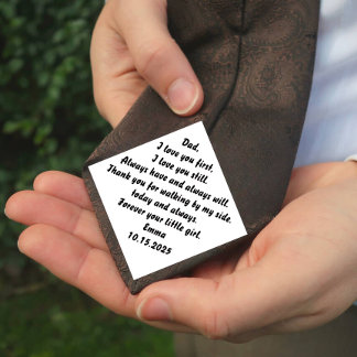 Father of the Bride Gift from Bride Tie