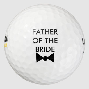 Father of the Bride Golf Balls