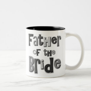 Father of the Bride Grey Two-Tone Coffee Mug