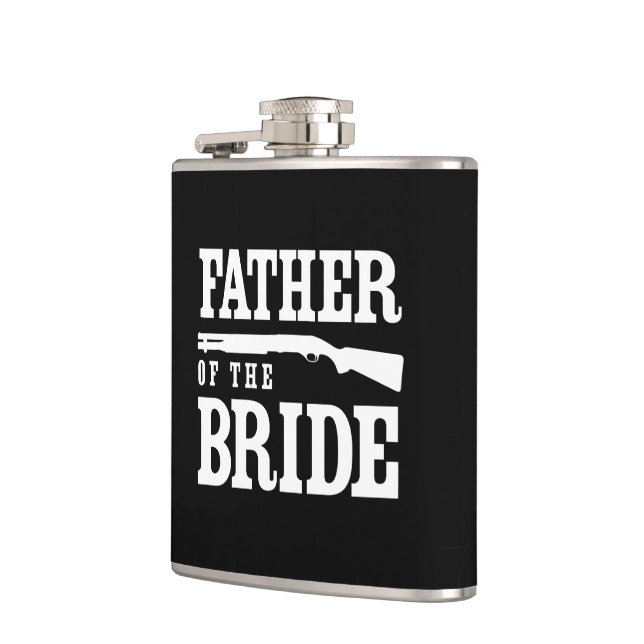 Father of the Bride Hip Flask (Left)