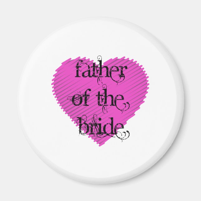 Father of the Bride Magnet (Front)