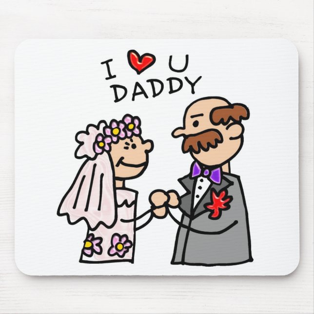 Father of the Bride Mouse Pad (Front)