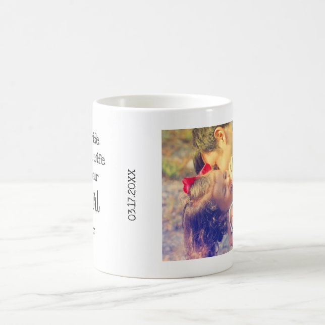 Father of the Bride Photo Coffee Mug (Center)