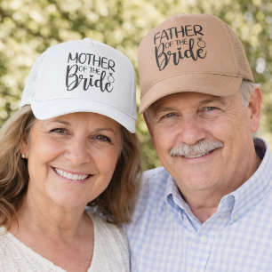 Father of the Bride Wedding Party Trucker Hat