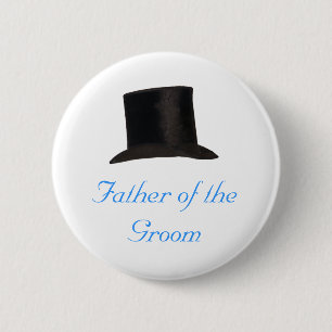 Father of the Groom 6 Cm Round Badge