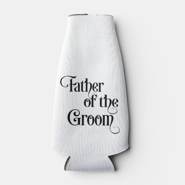 Father of the Groom Bottle Cooler (Front)
