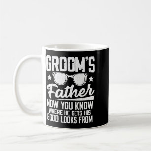 Father Of The Groom Costume Dad Wedding Bachelor Coffee Mug