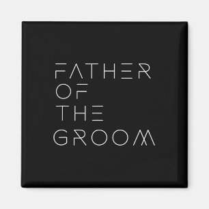 Father Of The Groom Dad Bachelor Party For Men Wed Magnet