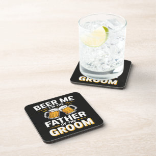 Father of The Groom Drinking Team Coaster