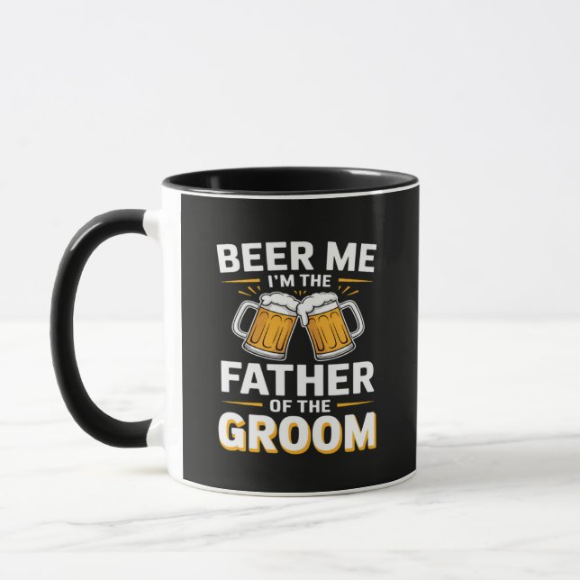 Father of The Groom Drinking Team Mug (Left)