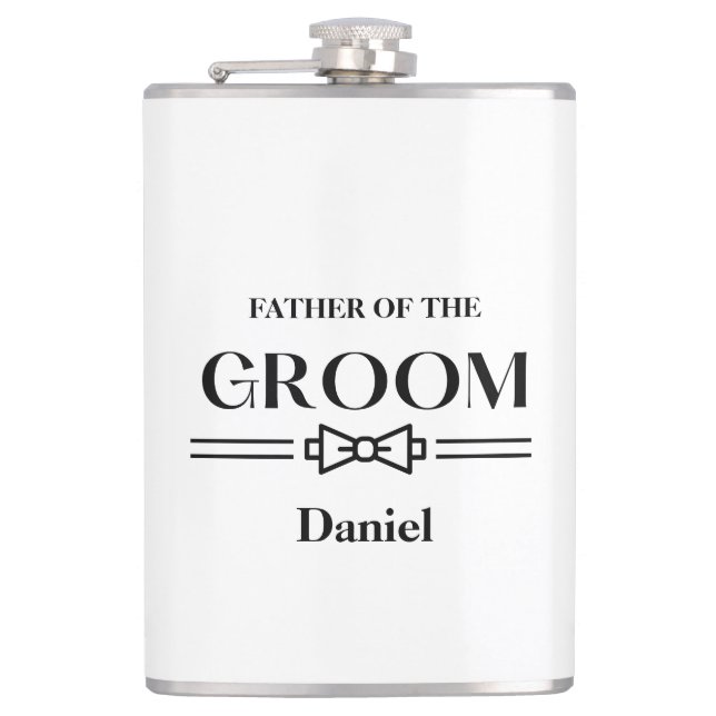 Father of The Groom Flask (Front)