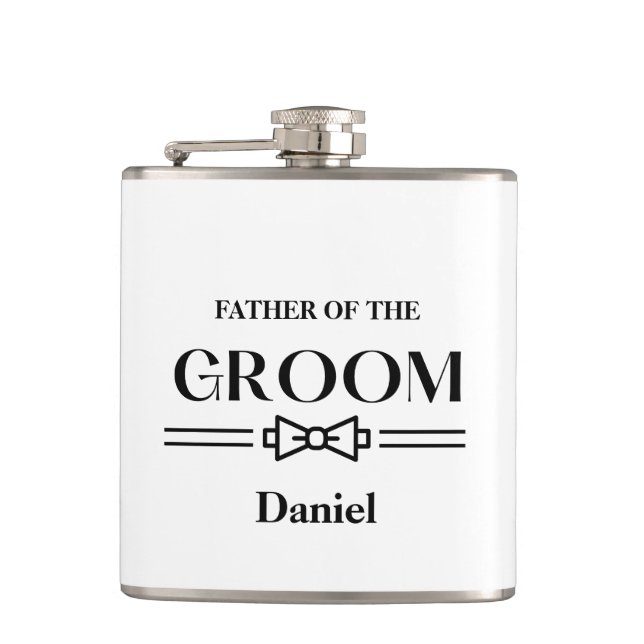 Father of The Groom Flask (Front)