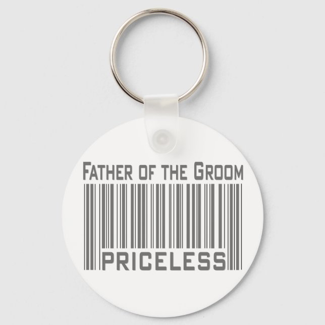 Father of the Groom  Key Ring (Front)