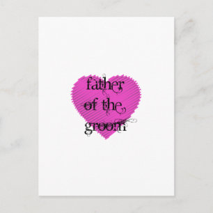 Father of the Groom Postcard