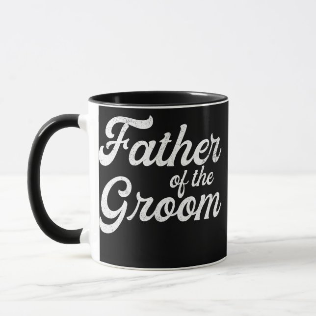 Father Of The Groom s For Men Funny Bachelor Mug (Left)