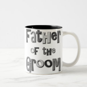 Father of the Groom  Two-Tone Coffee Mug