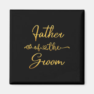 Father Of The Groom Wedding Party Idea For Him Magnet