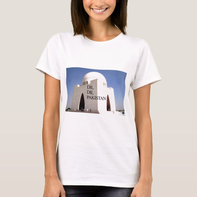 Father of the Nation: Mazar-e-Quaid T-Shirt (Front)