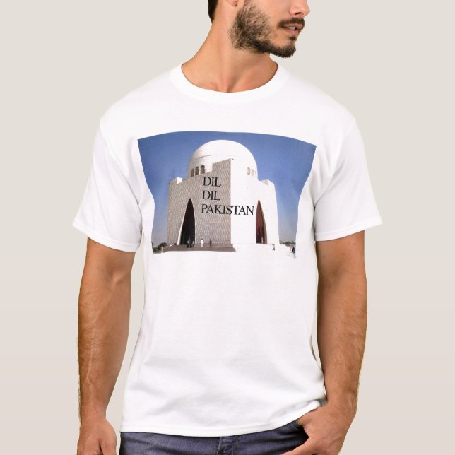 Father of the Nation: Mazar-e-Quaid T-Shirt (Front)