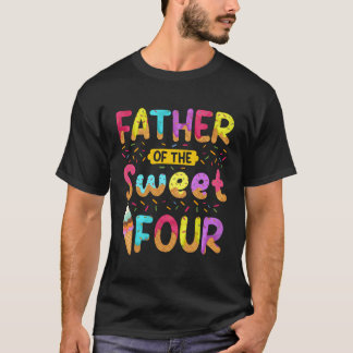 Father Of The Sweet Four 4Th Ice Cream Py T-Shirt