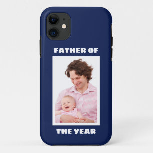 Father Of The Year Personalised Custom Photo Daddy iPhone 11 Case