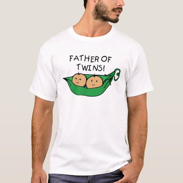 Father of Twins Pod T-Shirt (Front)