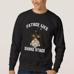 Father Quote For Men And Gnome Cute Penguin Dad Sweatshirt