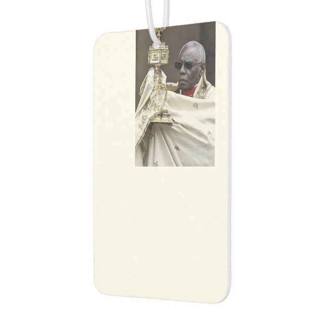 Father Robert Sarah Car Air Freshener (Left)