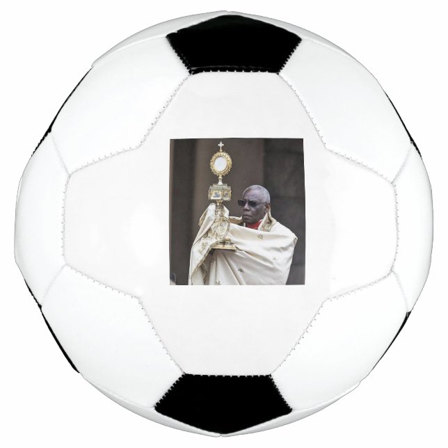 Father Robert Sarah Soccer Ball (Front)
