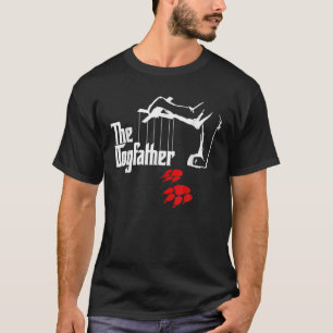 Father s Day 2022 Funny The Dogfather Paw Outfit D T-Shirt