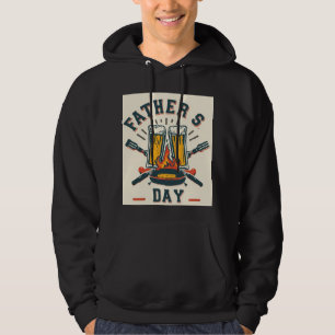 Father’s Day Beer & BBQ Funny Hoodie