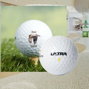 Father"s Day "Best Dad" Hawk  Golf Balls