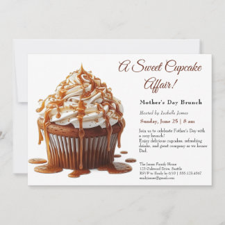 Father’s Day Brunch Invitation – Sweet Cupcake