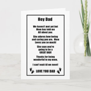 Father’s Day Card for Expectant Dad