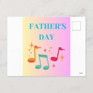 Father’s Day Card with Music