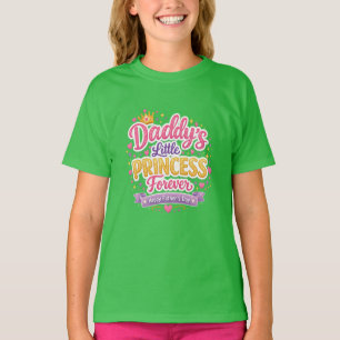 Father’s Day Dad & Daughter Cute Love Design T-Shirt