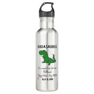 Father’s Day Funny T-rex 710 Ml Water Bottle