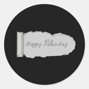 Father’s Day Gift for Dad Classic Round Sticker