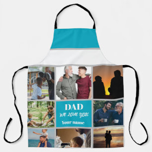 Father’s Day Gift for Dad   Custom Photo & Name Apron