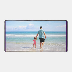 Father’s Day Gift for Dad Custom Photo & Name Desk Mat