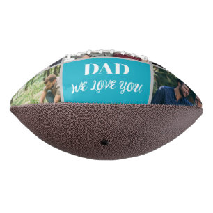 Father’s Day Gift for Dad Custom Photo & Name Football