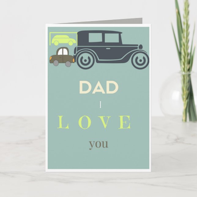 Father’s day greeting card (Front)