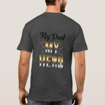 Father’s Day T-Shirt | “My Dad My Hero”