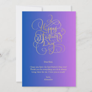 Father’s Day Wishes  Invitation