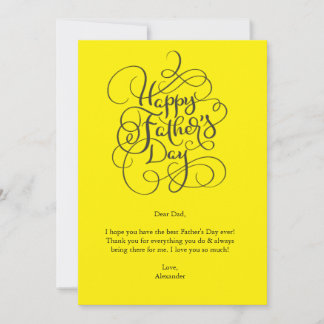Father’s Day Wishes Invitation