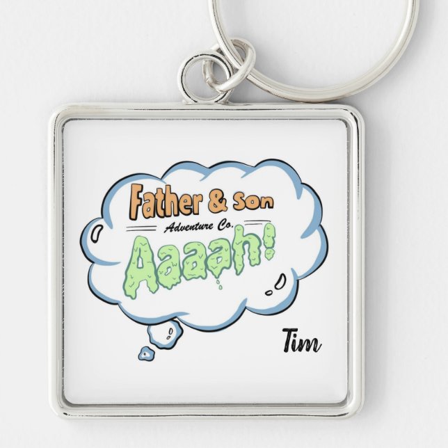 Father & Son Adventure Co. Key Chain (Front)