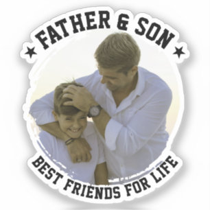 Father & Son Custom Photo Best Friend Fathers Day
