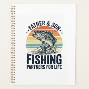 Father Son Fishing Partners Vintage Bass Shirt_1 Planner