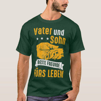 Father son friends dad fathers day fathers day fat T-Shirt